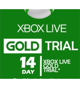 XBOX Live 14-day Gold Trial Membership Xbox One Key GLOBAL
